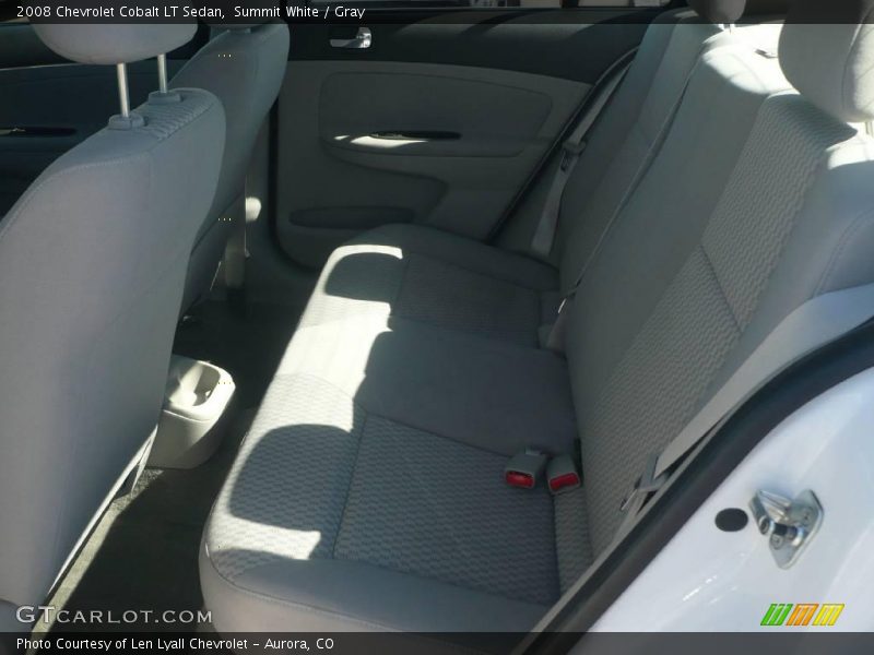 Summit White / Gray 2008 Chevrolet Cobalt LT Sedan