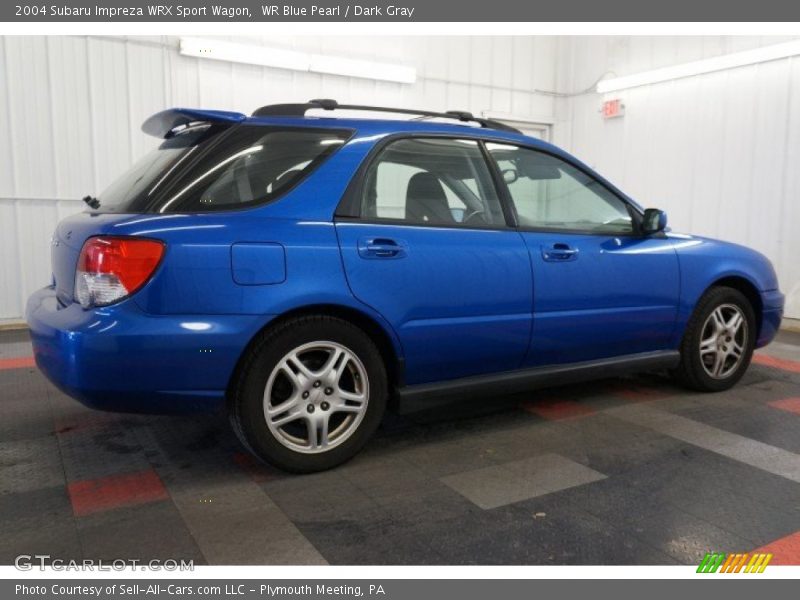 WR Blue Pearl / Dark Gray 2004 Subaru Impreza WRX Sport Wagon