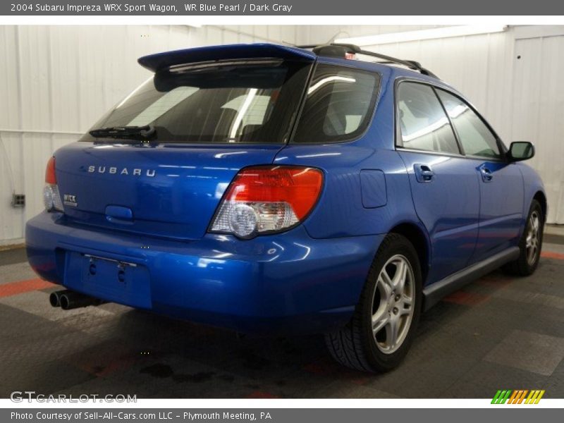WR Blue Pearl / Dark Gray 2004 Subaru Impreza WRX Sport Wagon