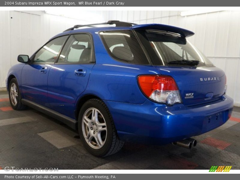 WR Blue Pearl / Dark Gray 2004 Subaru Impreza WRX Sport Wagon