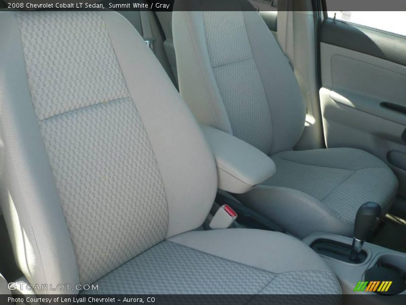Summit White / Gray 2008 Chevrolet Cobalt LT Sedan