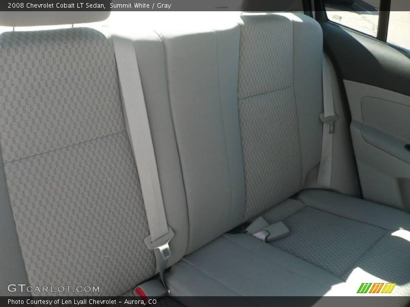 Summit White / Gray 2008 Chevrolet Cobalt LT Sedan