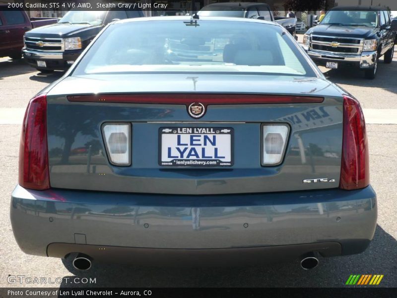 Stealth Gray / Light Gray 2006 Cadillac STS 4 V6 AWD