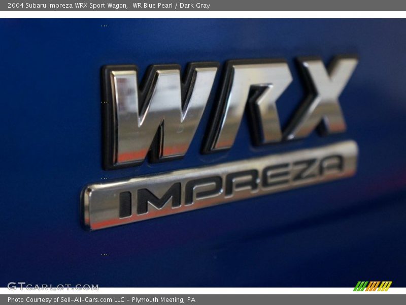 WR Blue Pearl / Dark Gray 2004 Subaru Impreza WRX Sport Wagon
