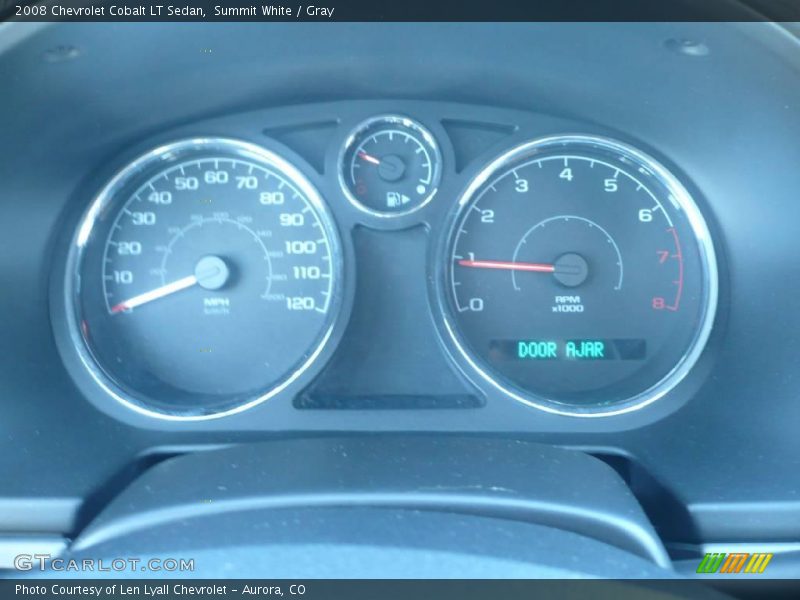 Summit White / Gray 2008 Chevrolet Cobalt LT Sedan