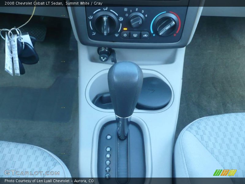 Summit White / Gray 2008 Chevrolet Cobalt LT Sedan