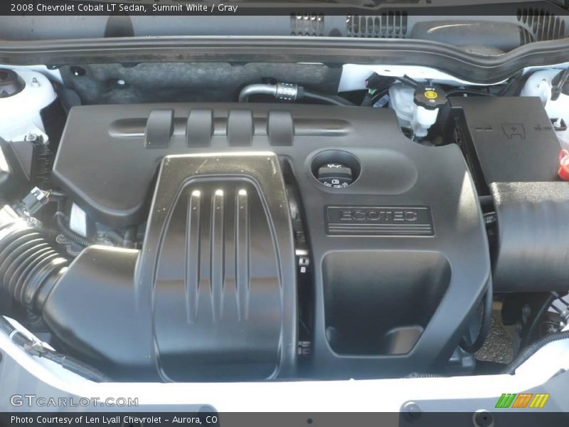 Summit White / Gray 2008 Chevrolet Cobalt LT Sedan
