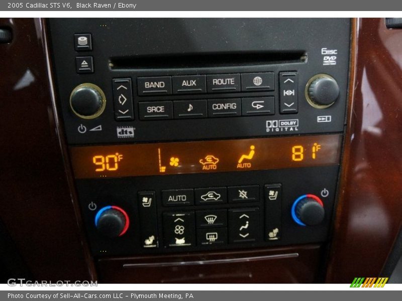 Black Raven / Ebony 2005 Cadillac STS V6
