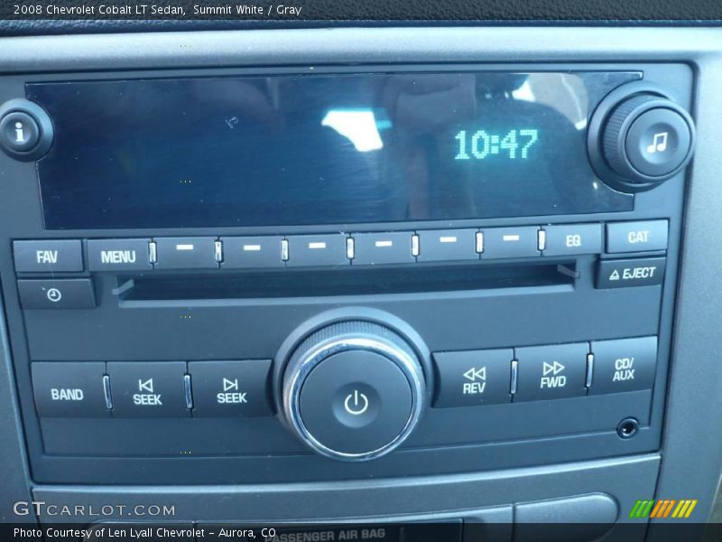 Summit White / Gray 2008 Chevrolet Cobalt LT Sedan