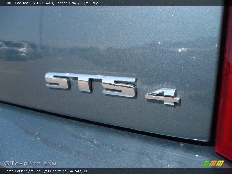 Stealth Gray / Light Gray 2006 Cadillac STS 4 V6 AWD