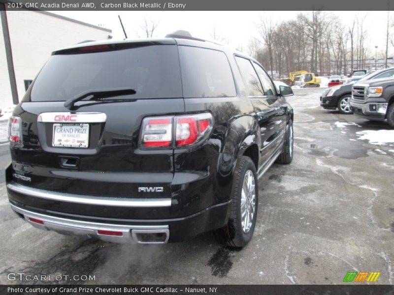 Carbon Black Metallic / Ebony 2015 GMC Acadia Denali AWD