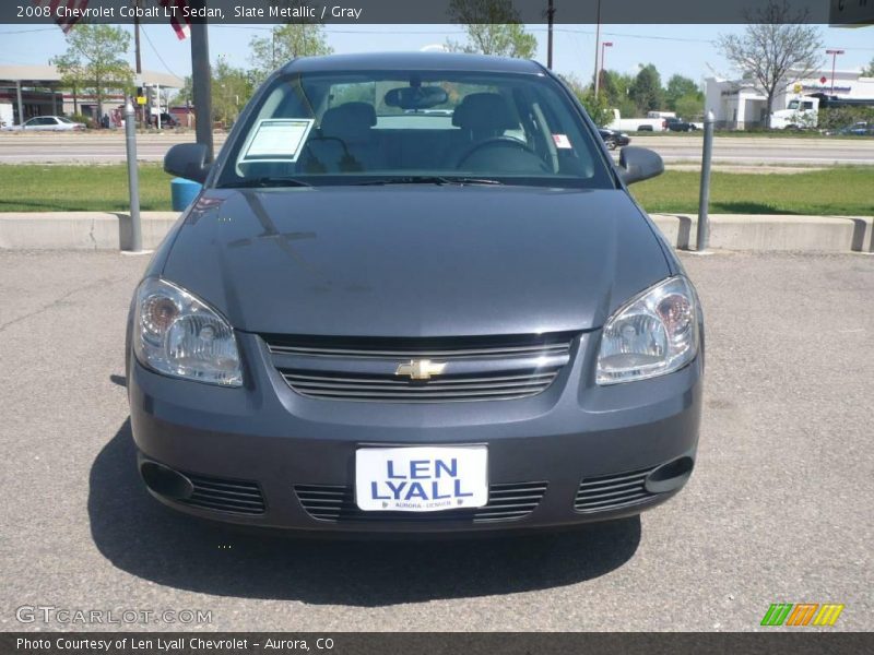 Slate Metallic / Gray 2008 Chevrolet Cobalt LT Sedan