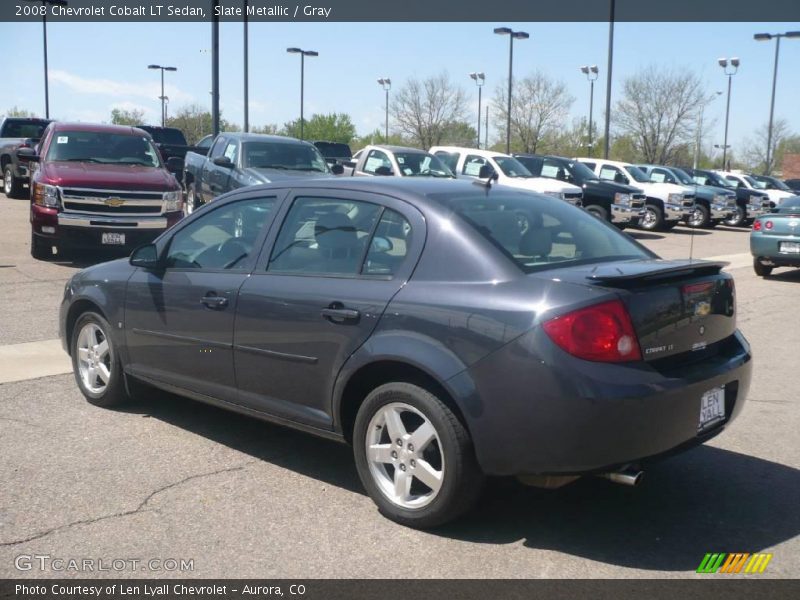 Slate Metallic / Gray 2008 Chevrolet Cobalt LT Sedan
