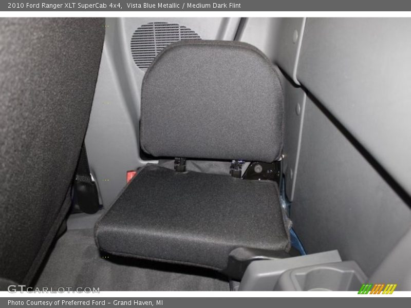 Vista Blue Metallic / Medium Dark Flint 2010 Ford Ranger XLT SuperCab 4x4