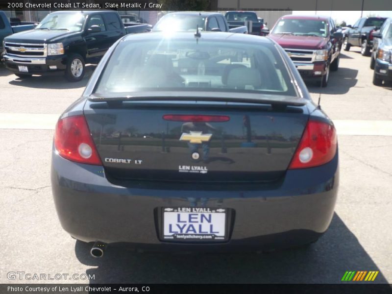 Slate Metallic / Gray 2008 Chevrolet Cobalt LT Sedan