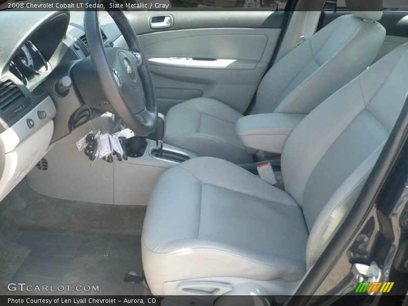 Slate Metallic / Gray 2008 Chevrolet Cobalt LT Sedan