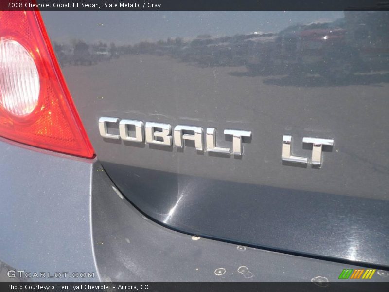 Slate Metallic / Gray 2008 Chevrolet Cobalt LT Sedan