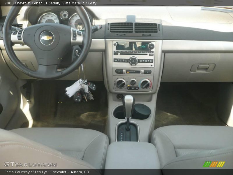 Slate Metallic / Gray 2008 Chevrolet Cobalt LT Sedan