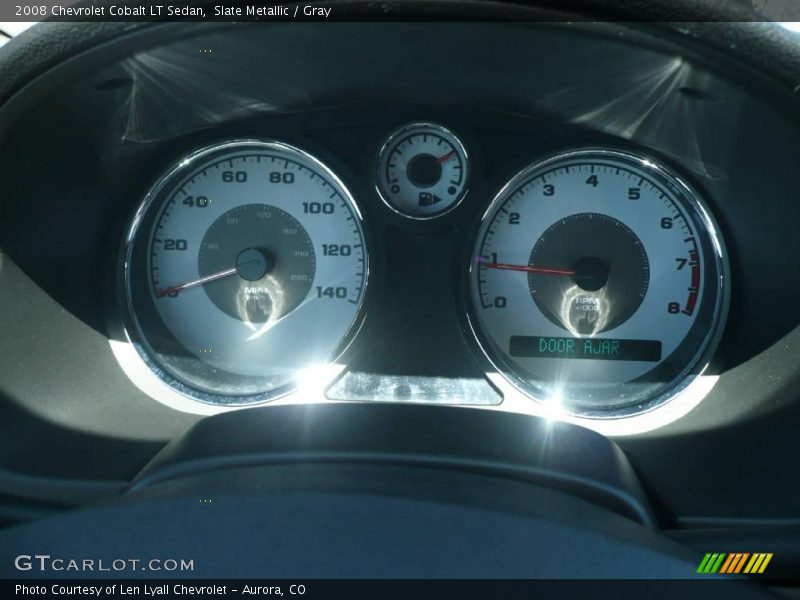 Slate Metallic / Gray 2008 Chevrolet Cobalt LT Sedan