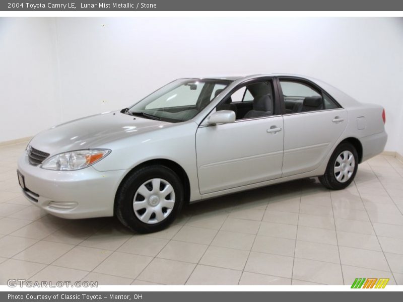 Lunar Mist Metallic / Stone 2004 Toyota Camry LE