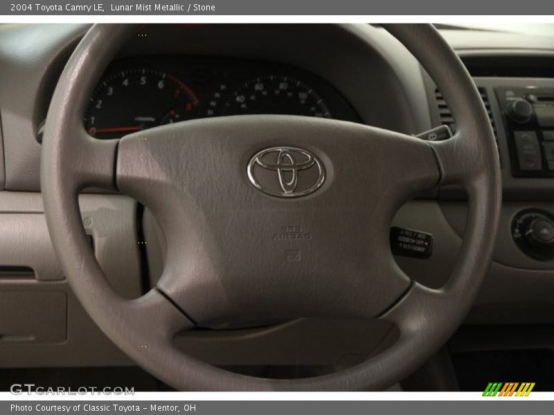 Lunar Mist Metallic / Stone 2004 Toyota Camry LE