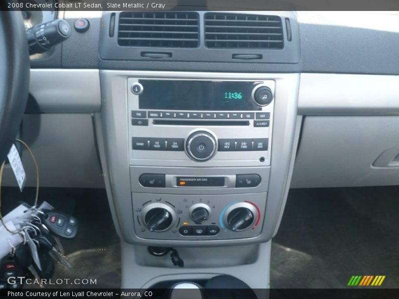 Slate Metallic / Gray 2008 Chevrolet Cobalt LT Sedan
