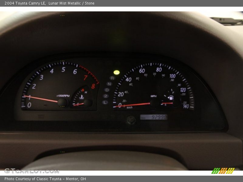 Lunar Mist Metallic / Stone 2004 Toyota Camry LE