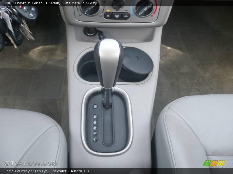 Slate Metallic / Gray 2008 Chevrolet Cobalt LT Sedan