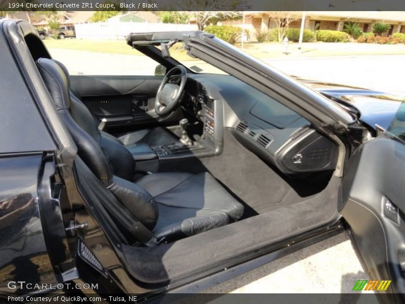 Black / Black 1994 Chevrolet Corvette ZR1 Coupe