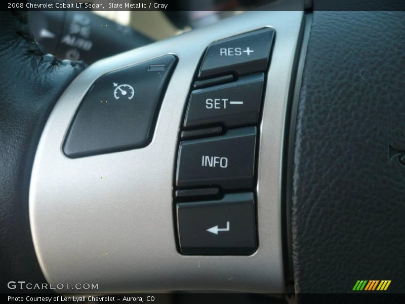 Slate Metallic / Gray 2008 Chevrolet Cobalt LT Sedan