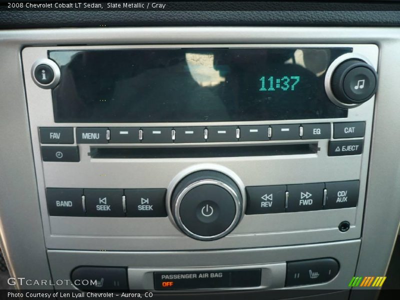 Slate Metallic / Gray 2008 Chevrolet Cobalt LT Sedan