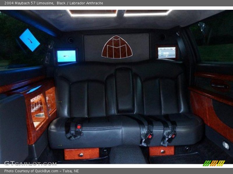 Rear Seat of 2004 57 Limousine