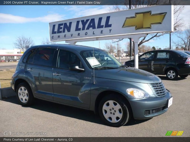 Magnesium Green Pearl / Pastel Slate Gray 2006 Chrysler PT Cruiser