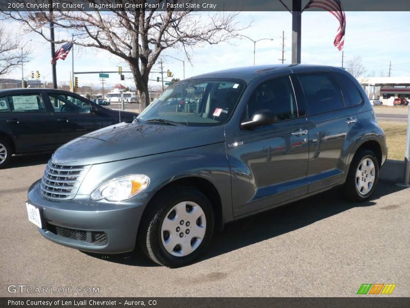 Magnesium Green Pearl / Pastel Slate Gray 2006 Chrysler PT Cruiser
