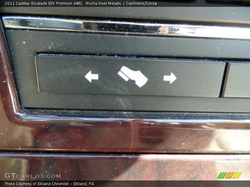 Mocha Steel Metallic / Cashmere/Cocoa 2011 Cadillac Escalade ESV Premium AWD