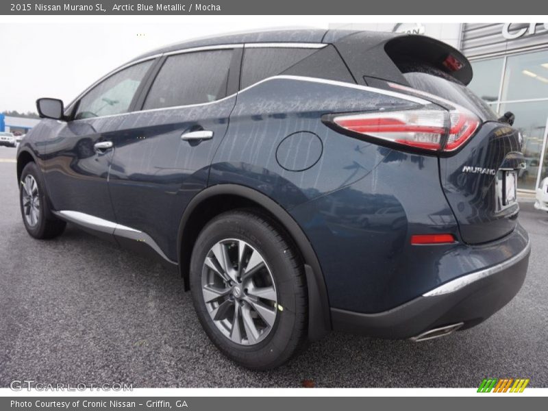 Arctic Blue Metallic / Mocha 2015 Nissan Murano SL