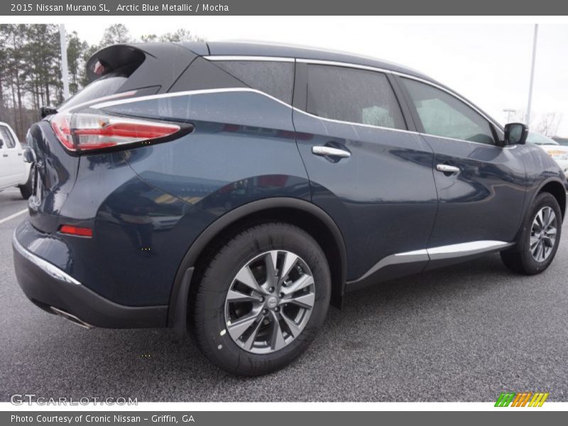 Arctic Blue Metallic / Mocha 2015 Nissan Murano SL