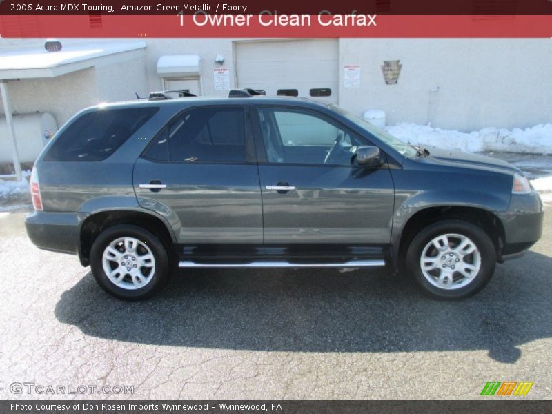 Amazon Green Metallic / Ebony 2006 Acura MDX Touring