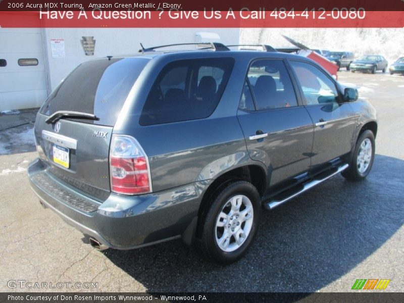 Amazon Green Metallic / Ebony 2006 Acura MDX Touring