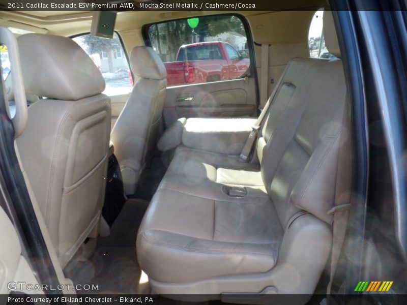 Mocha Steel Metallic / Cashmere/Cocoa 2011 Cadillac Escalade ESV Premium AWD