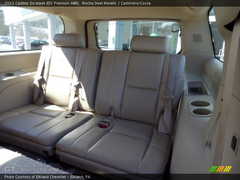 Mocha Steel Metallic / Cashmere/Cocoa 2011 Cadillac Escalade ESV Premium AWD