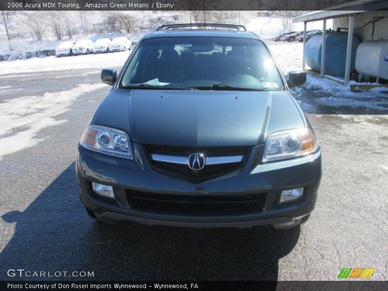 Amazon Green Metallic / Ebony 2006 Acura MDX Touring