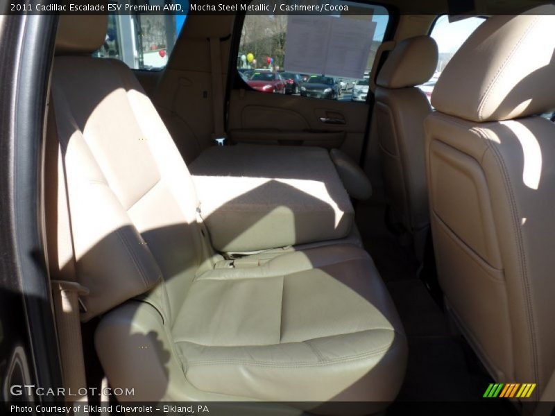 Mocha Steel Metallic / Cashmere/Cocoa 2011 Cadillac Escalade ESV Premium AWD