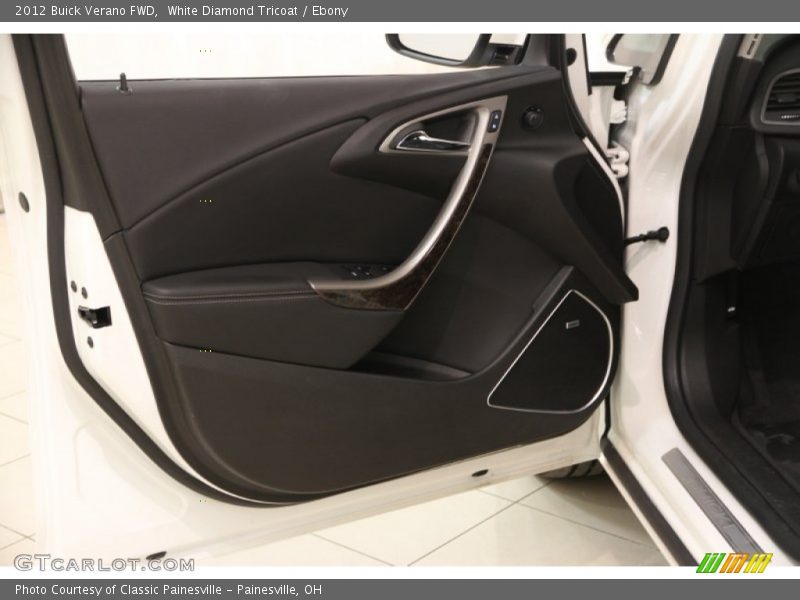 White Diamond Tricoat / Ebony 2012 Buick Verano FWD