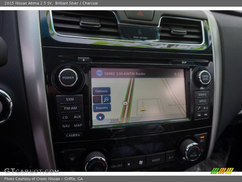 Brilliant Silver / Charcoal 2015 Nissan Altima 2.5 SV