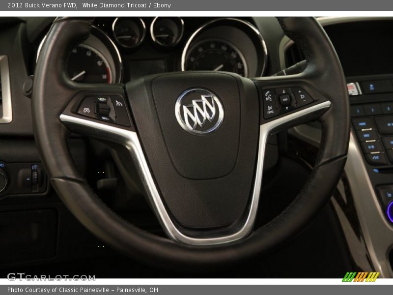 White Diamond Tricoat / Ebony 2012 Buick Verano FWD