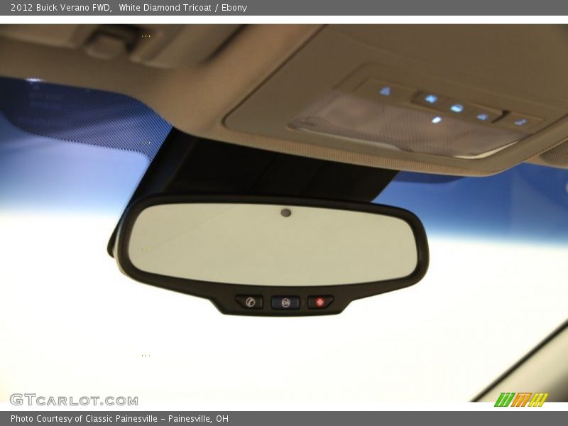 White Diamond Tricoat / Ebony 2012 Buick Verano FWD