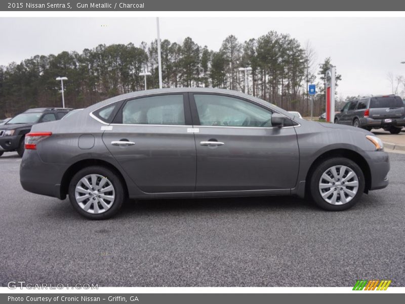  2015 Sentra S Gun Metallic