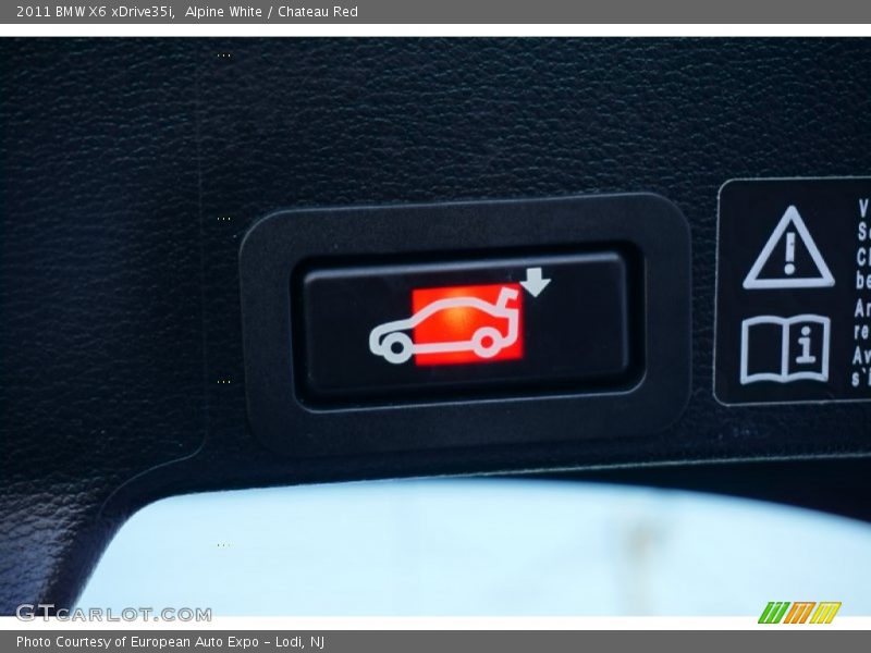 Alpine White / Chateau Red 2011 BMW X6 xDrive35i