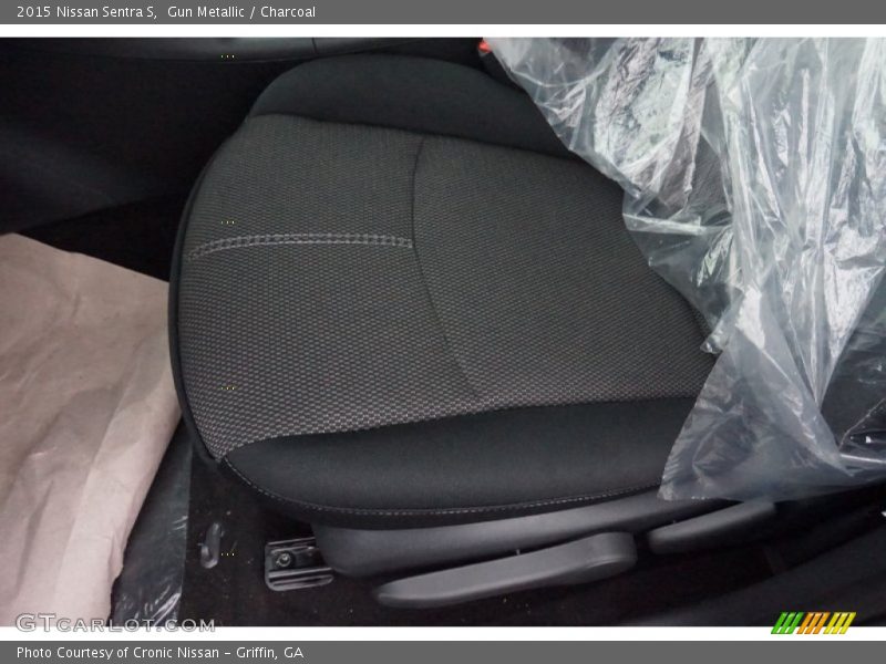 Gun Metallic / Charcoal 2015 Nissan Sentra S